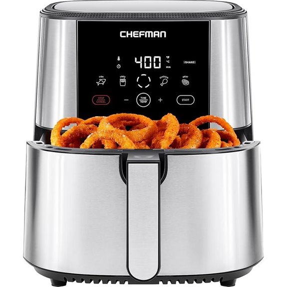 large digital air fryer