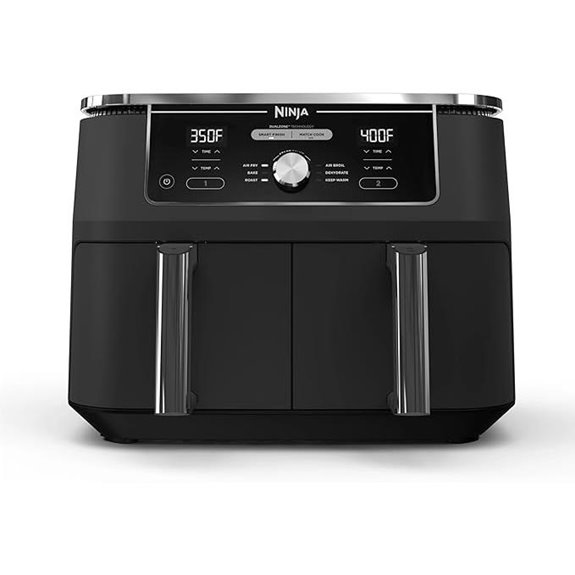 large dual basket air fryer