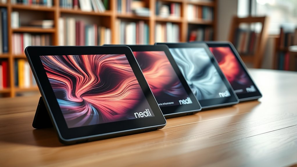 large screen e reader considerations