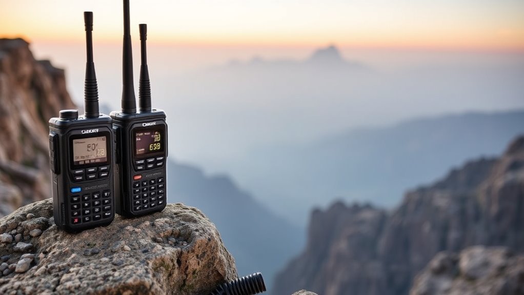 long range durable private communication