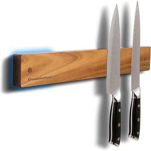 Magnetic Wall Knife Holder No Drilling 16.5-inch