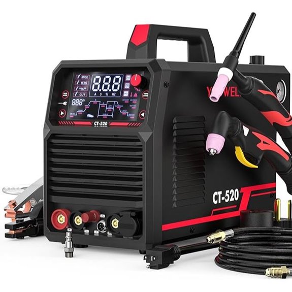 YESWELDER 5-in-1 TIG Plasma Cutter Welding Machine
