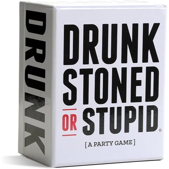 Drunk Stoned or Stupid Party Game with 250 Prompts