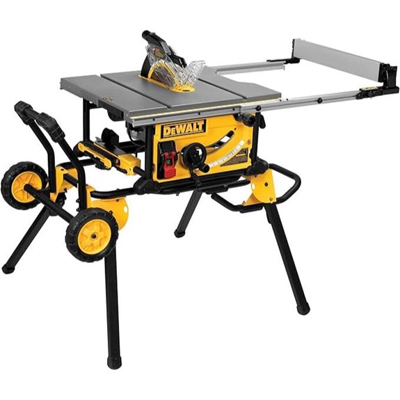 DEWALT 10-Inch Table Saw with Stand