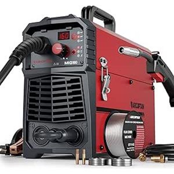 ARCCAPTAIN 160A MIG Welder 4-in-1 Portable Inverter