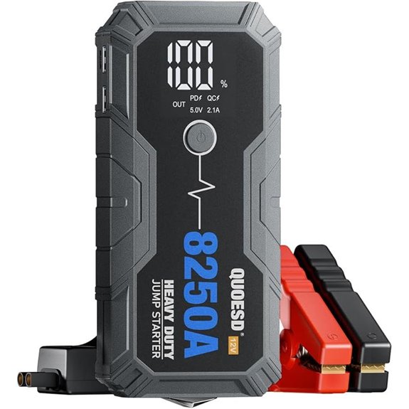 8250A Jump Starter with Power Bank