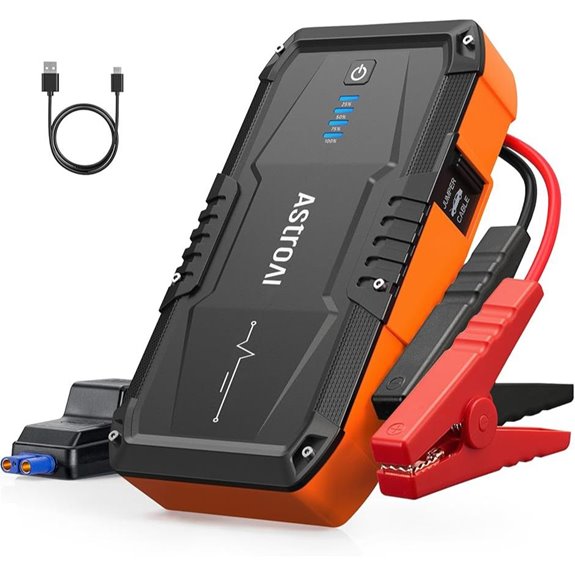 AstroAI S8 Car Jump Starter with Flashlight