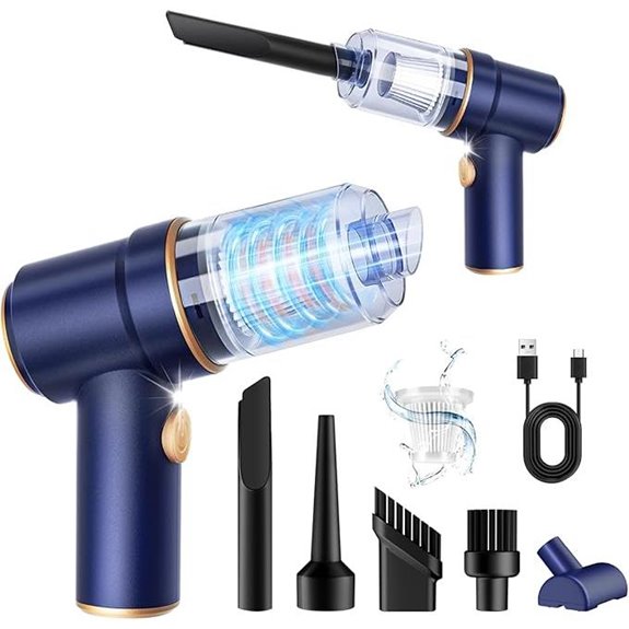 KMM Handheld Car Vacuum & Air Duster (9000Pa)