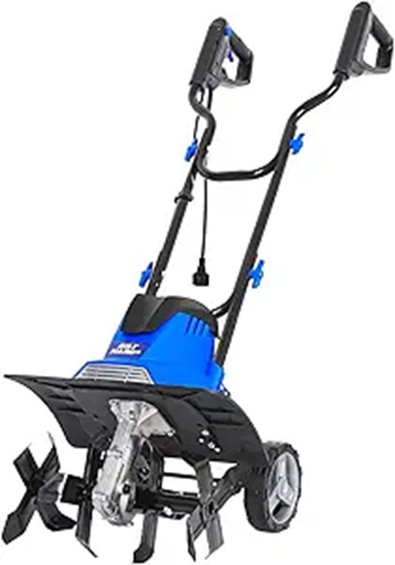 BILT HARD 14 Electric Garden Tiller with Adjustable Wheels
