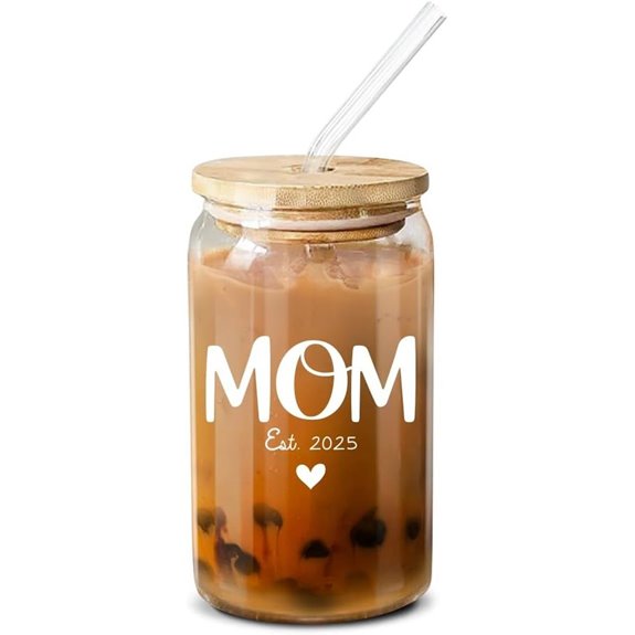NewMom First Christmas Gift 2025 – Pregnancy Coffee Glass