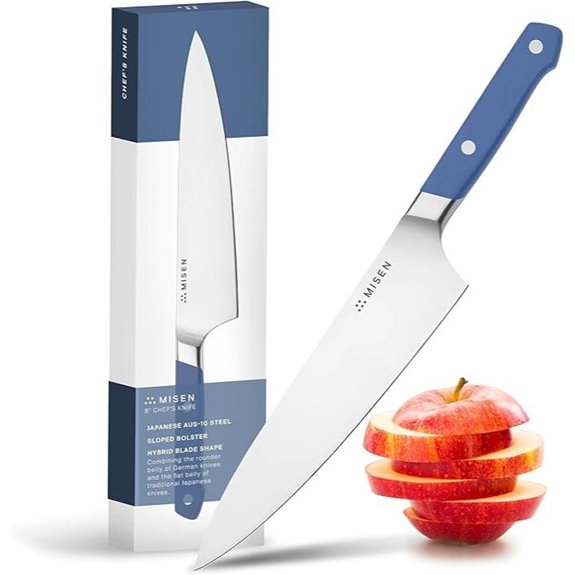 Misen 8 Chef Knife with Japanese AUS-10 Steel