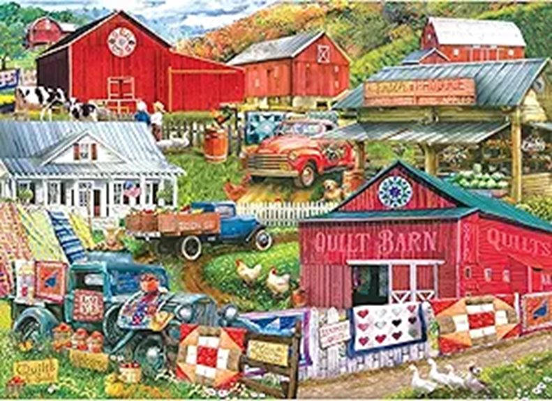 RoseArt Kodak Premium Country 1000-Piece Puzzle