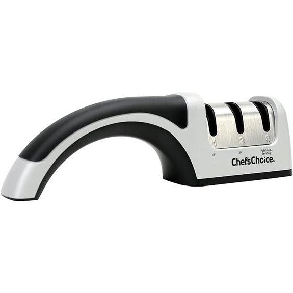Chef'sChoice Manual Knife Sharpener with Diamond Abrasives