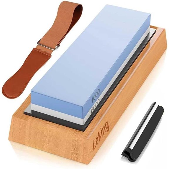 Leking Professional Knife Sharpening Kit with Whetstone