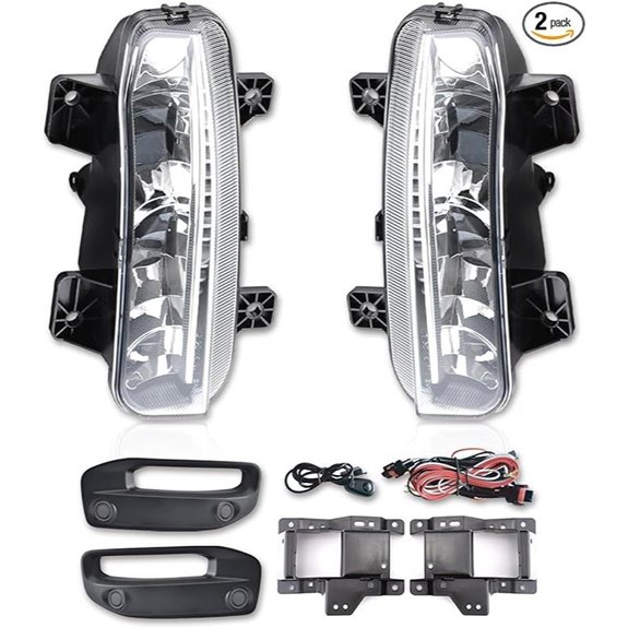 Premium LED Fog Light Assemblies for Ram 2500