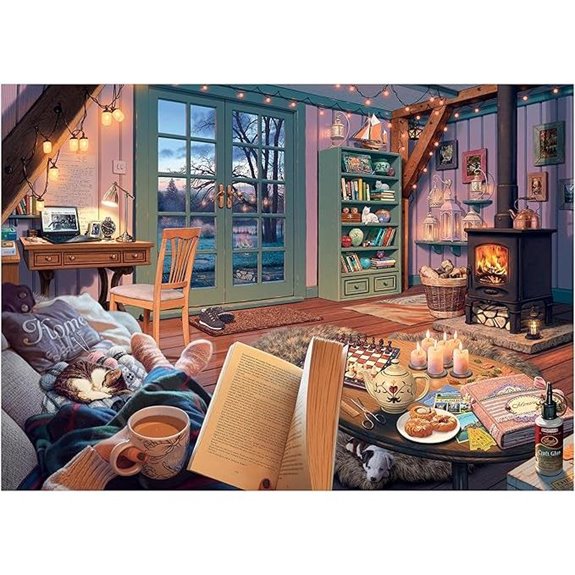 Ravensburger Cozy Retreat 500-Piece Jigsaw Puzzle