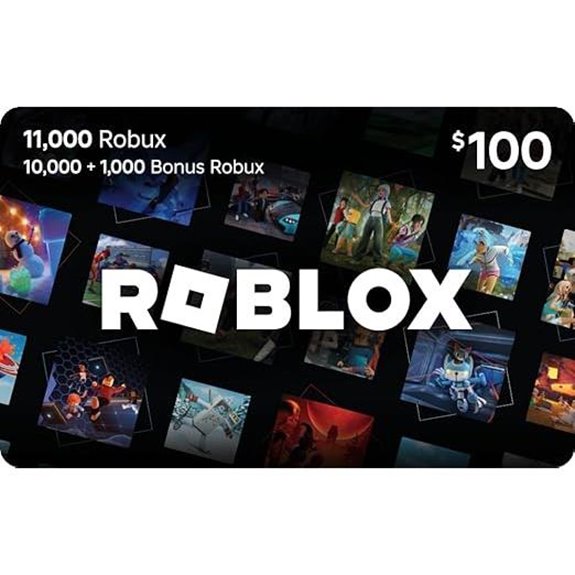 Roblox Gift Card - 11,000 Robux & Virtual Item