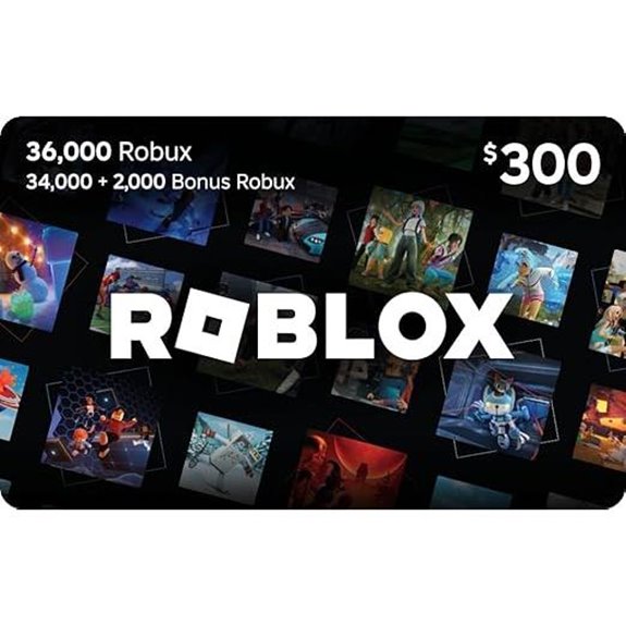 Roblox Gift Card 36,000 Robux Digital Code