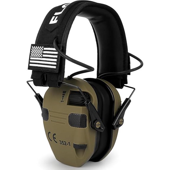 Electronic Ear Protection for Shooting with Amplification