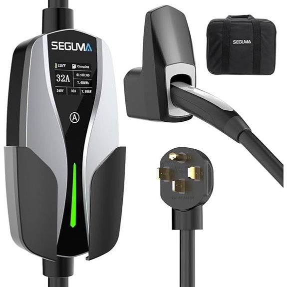 Level 2 EV Charger for Tesla (Silver)