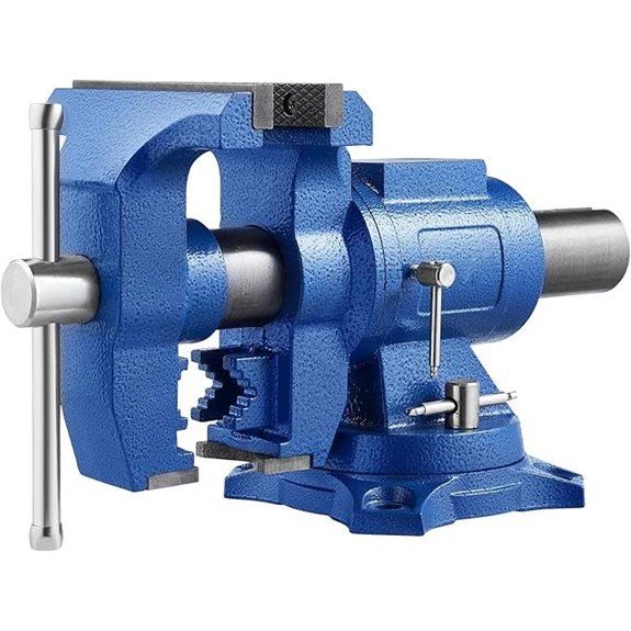 VEVOR 6-Inch Double Swivel Bench Vise
