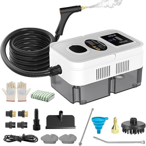 High-Pressure Steam Cleaner with 6 Levels and 41oz Tank