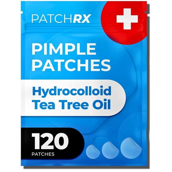 Hydrocolloid Acne Patches with Tea Tree Oil