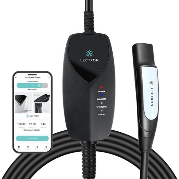 Lectron Level 1 Tesla Charger with WiFi & App Control