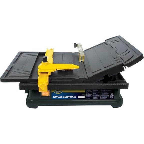 QEP 22400Q 3/5 HP Torque Master Tile Saw 4-Inch,Black/Yellow