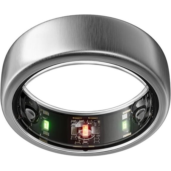 Oura Ring Gen3 Horizon Titanium Sleep & Fitness Tracker