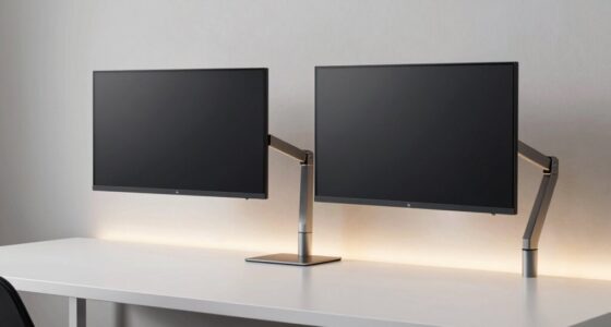 top dual monitor mounts