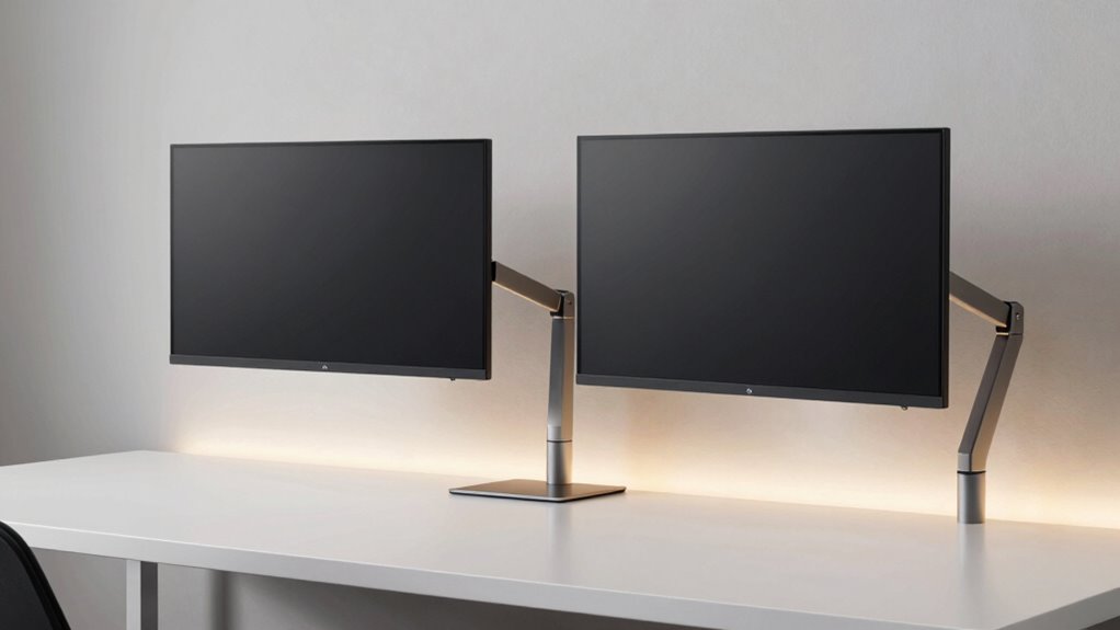top dual monitor mounts