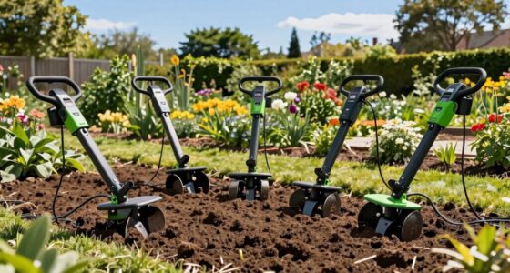 top electric garden tiller picks