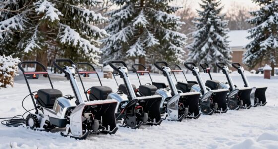 top electric snow blowers