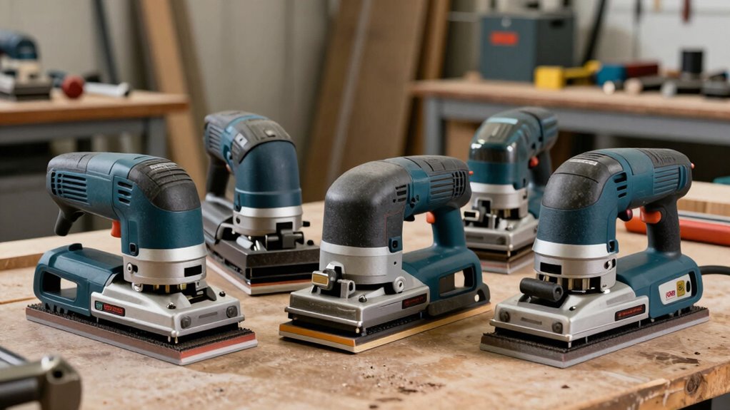 top heavy duty belt sanders