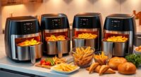 top large family air fryers