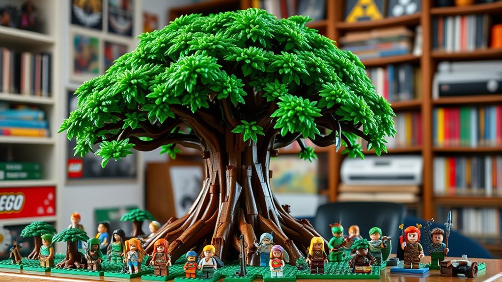 top lego zelda deku tree sets
