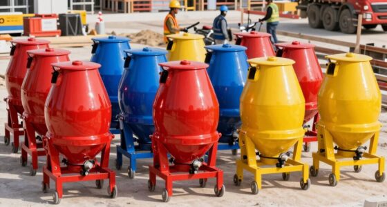 top portable concrete mixers