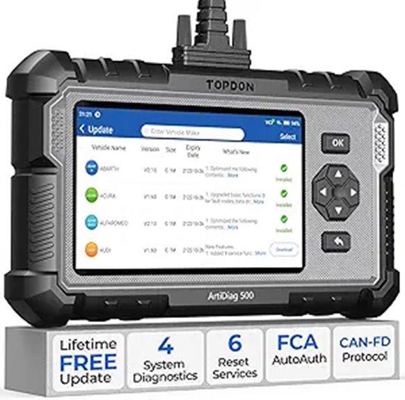 TOPDON AD500 OBD2 Car Code Reader & Scanner