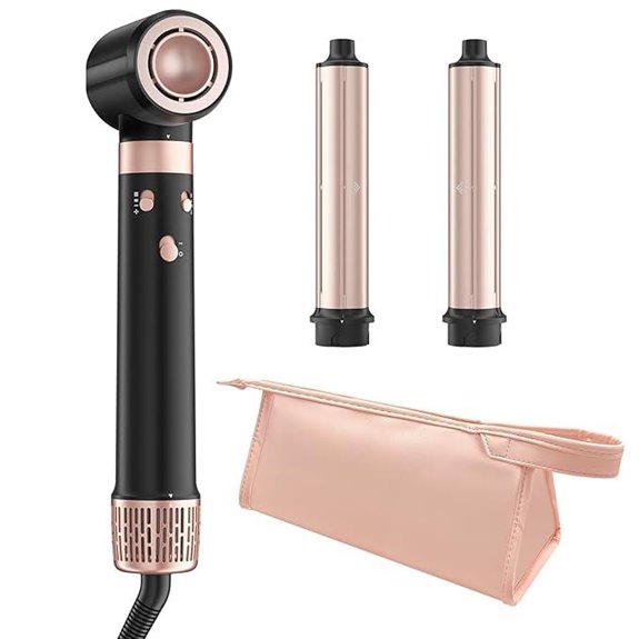 3-in-1 Dual Voltage Hair Dryer & Styler Set