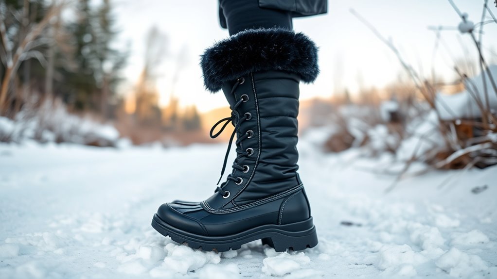 waterproof insulated comfortable footwear