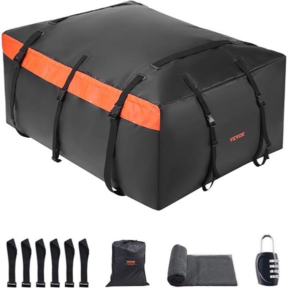 VEVOR Waterproof Car Roof Cargo Carrier Bag