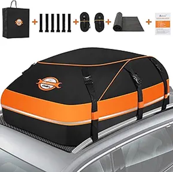 Sailnovo Waterproof Rooftop Cargo Carrier with Accessories