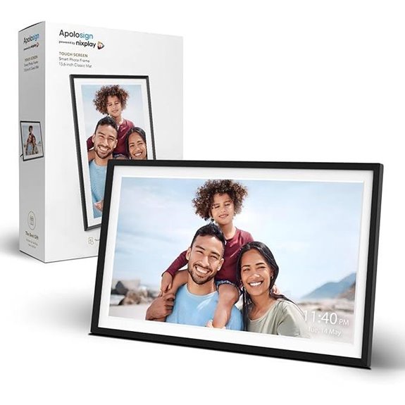 ApoloSign 15.6 WiFi Digital Photo Frame with Touch