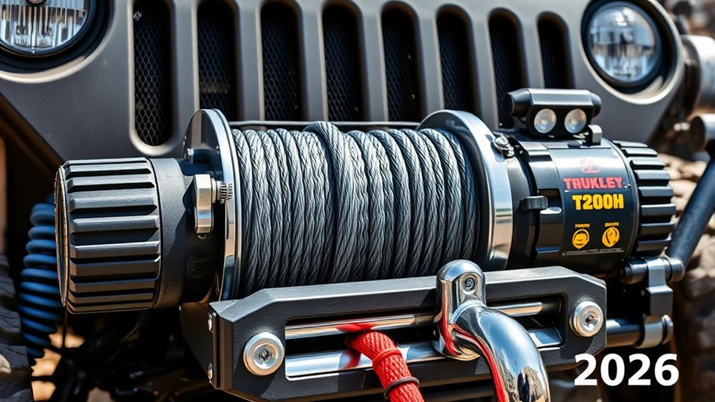 winch capacity durability features