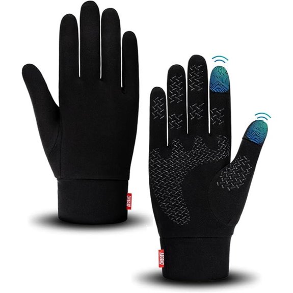 Aegend Winter Touchscreen Gloves for Men & Women