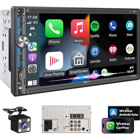 PLZ 7 Wireless Car Stereo with Apple CarPlay