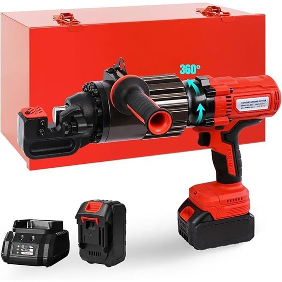 LOSCHEN 360° Cordless Hydraulic Rebar Cutter (Li-ion)