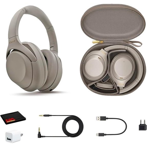 Sony WH-1000XM4 Noise-Canceling Wireless Headphones Bundle