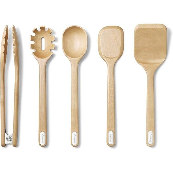 Caraway Wooden Utensil Set (5-Piece)